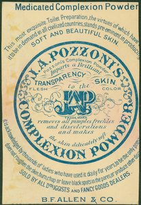 J.A. Pozzonis Complexion Powder [trade card verso]